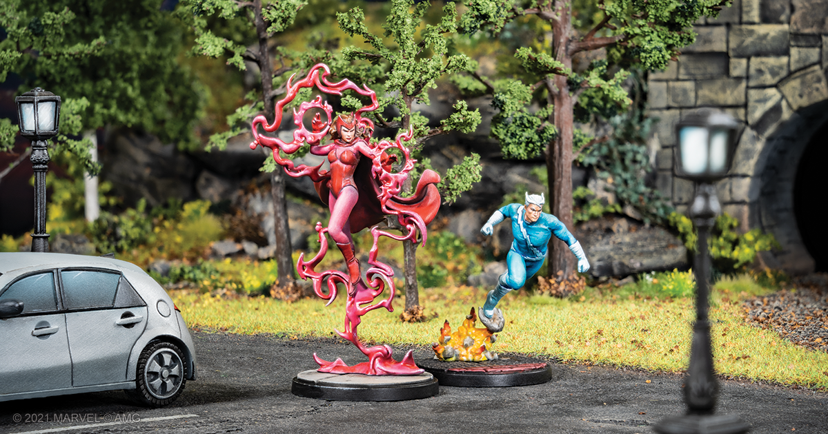 Marvel Crisis Protocol : Scarlet Witch and Quicksilver Character Pack